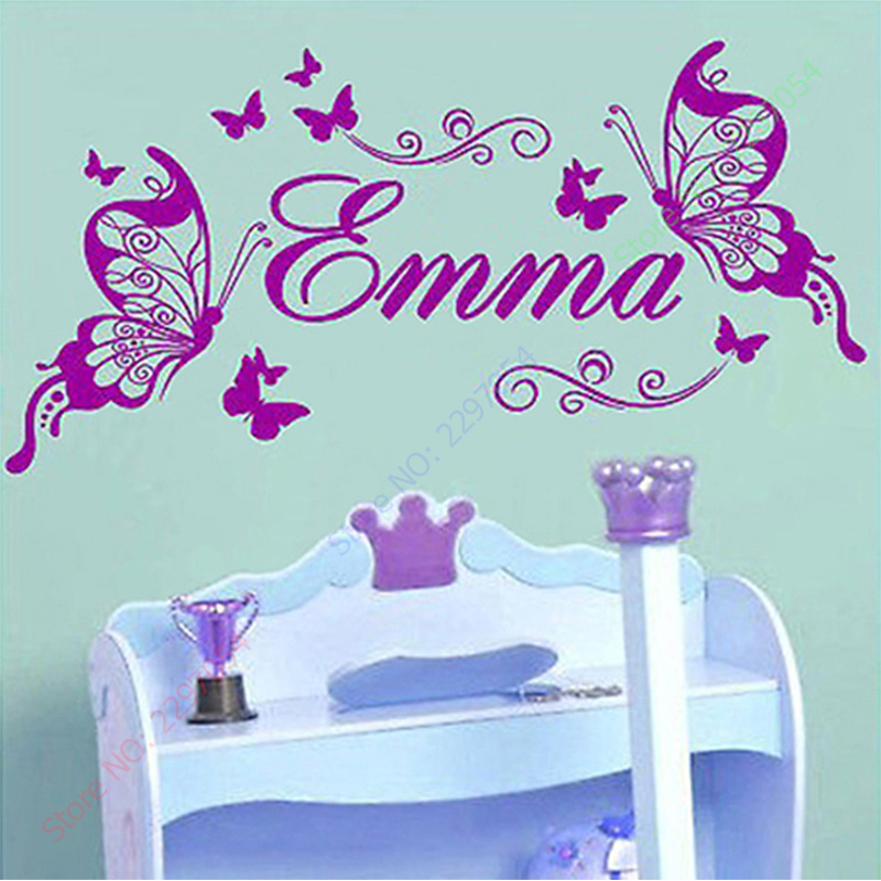 Baby Nursery Vinyl Wall Stickers - Новые виниловые наклейки с изображением бабочек