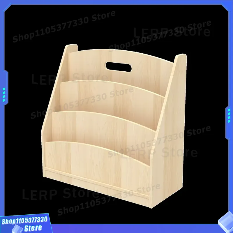 Baby Bookshelf Small - Деревянная мебель для детского сада: маленькие
