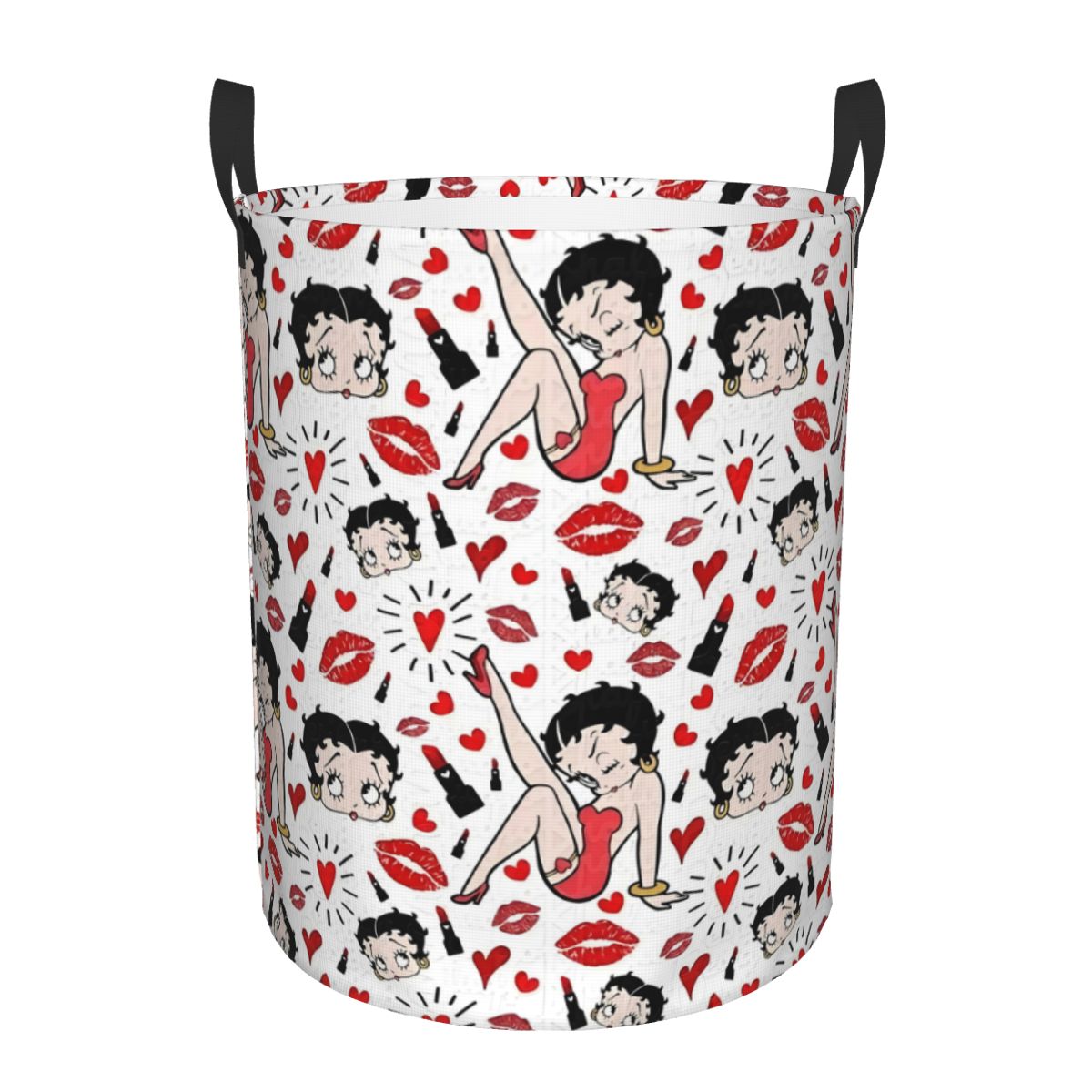 Baby Nursery Laundry Hamper - Корзина для белья с мультяшной девочкой