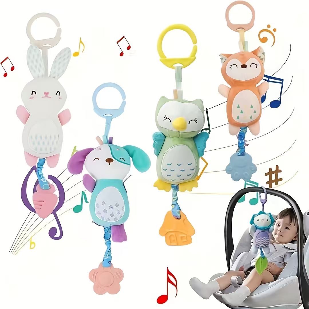 Baby Nursery Equipment - Плюшевая подвесная игрушка-колокольчик с колокольчиками для
