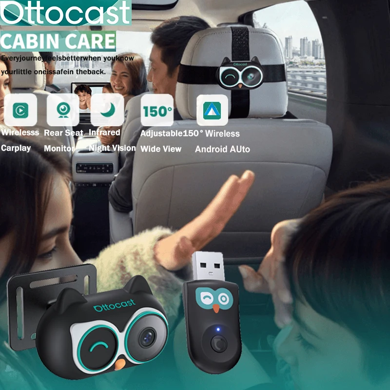 Wearable Baby Monitor - Беспроводной адаптер Ottocast Cabin Care для