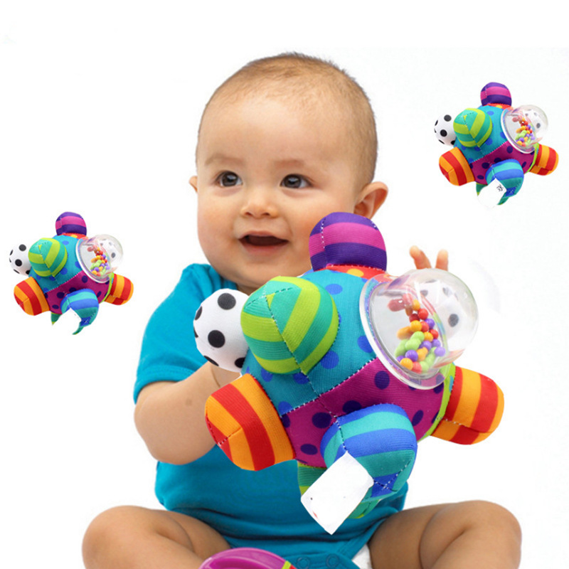Baby Nursery Images - Мяч-погремушки для малышей, сенсорные игрушки-колокольчики, познавательные