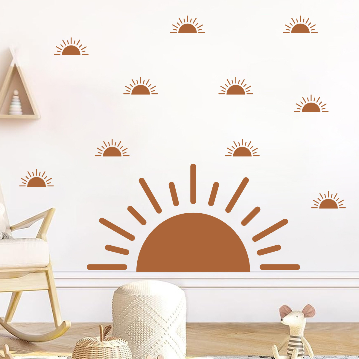 Baby Nursery Vinyl Wall Stickers - Наклейка на стену в стиле бохо