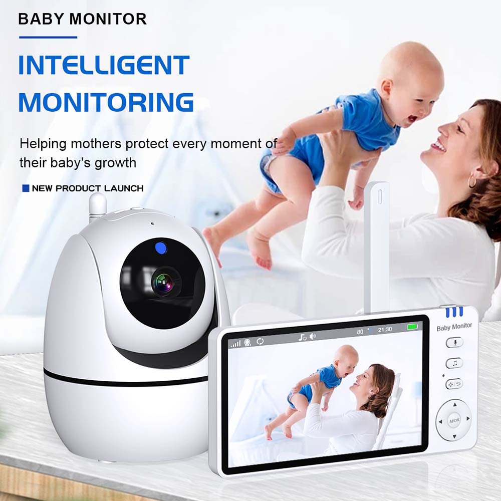 5-дюймовая видеоняня, внутренн – обзор и цена Wearable Baby Monitor