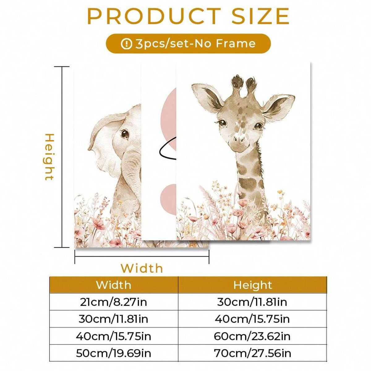 Набор настенных украшений для  – обзор и цена Baby Nursery Prints
