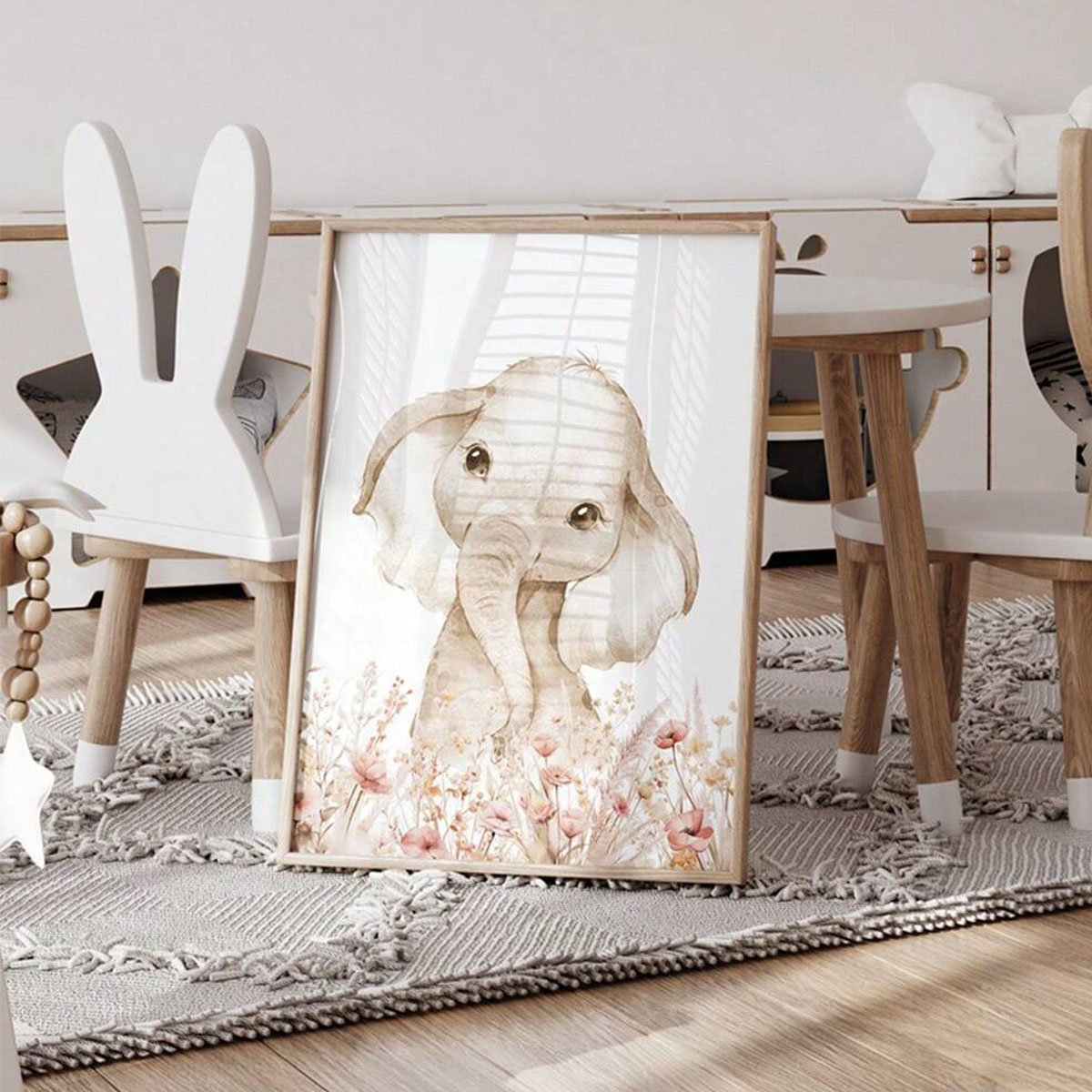 Набор настенных украшений для  – обзор и цена Baby Nursery Prints