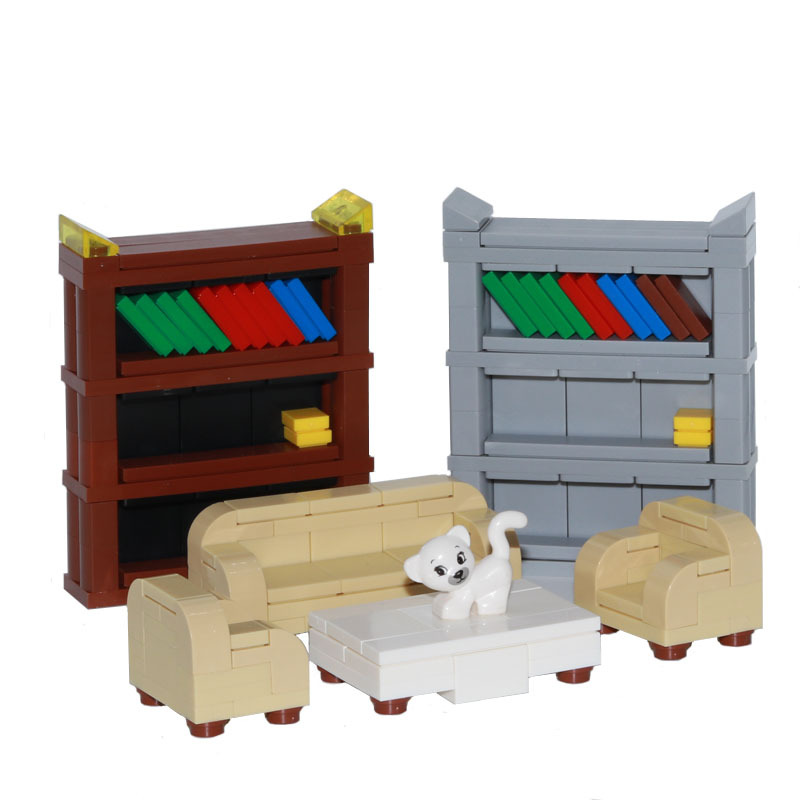 Набор мебели для городских фиг – обзор и цена Baby Bookshelf Small