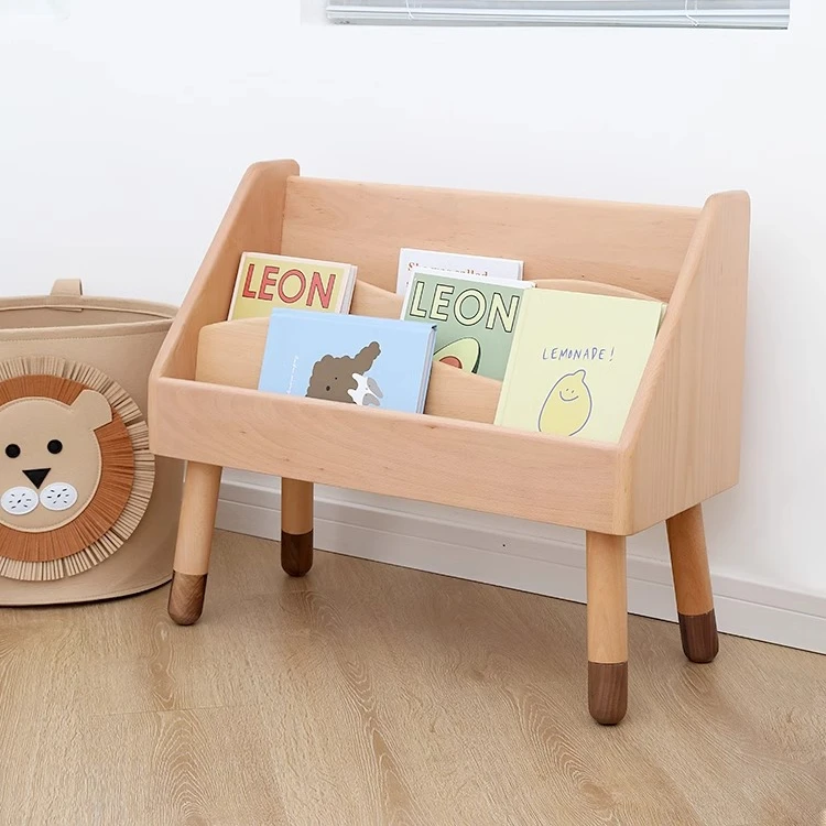 Детская книжная полка из цельн – обзор и цена Baby Bookshelf Small
