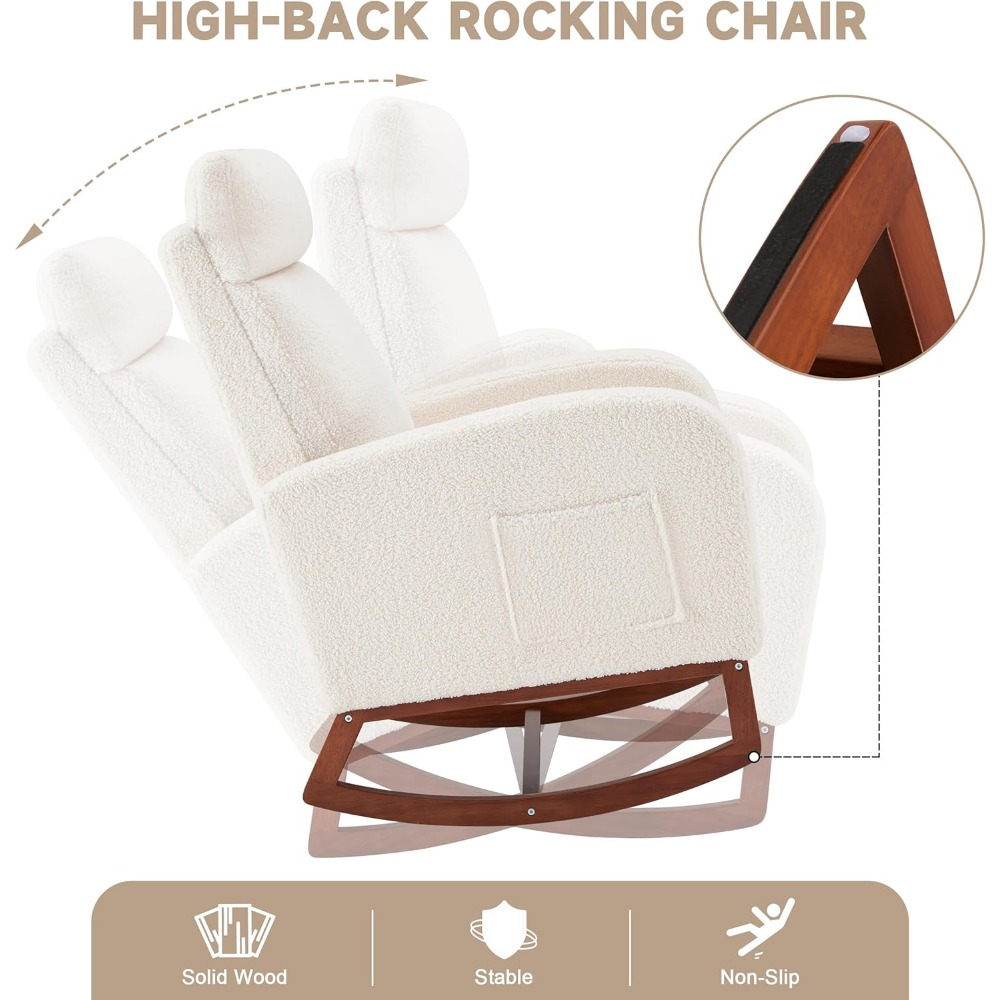 Кресло-качалка Детское кресло  – обзор и цена Baby Nursery Glider Chair