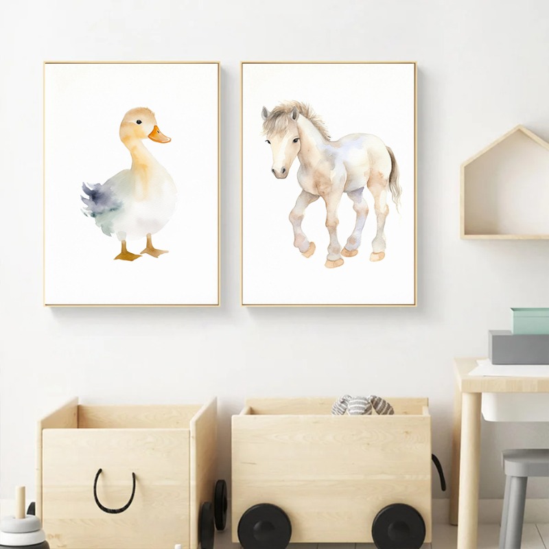 Плакаты и принты на холсте для – обзор и цена Baby Nursery Images