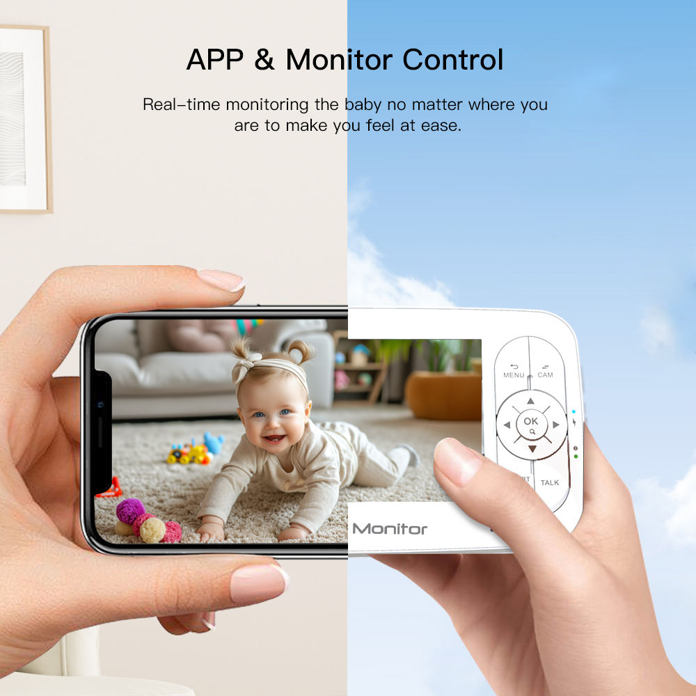 5-дюймовый 2-мегапиксельный 10 – обзор и цена Wearable Baby Monitor
