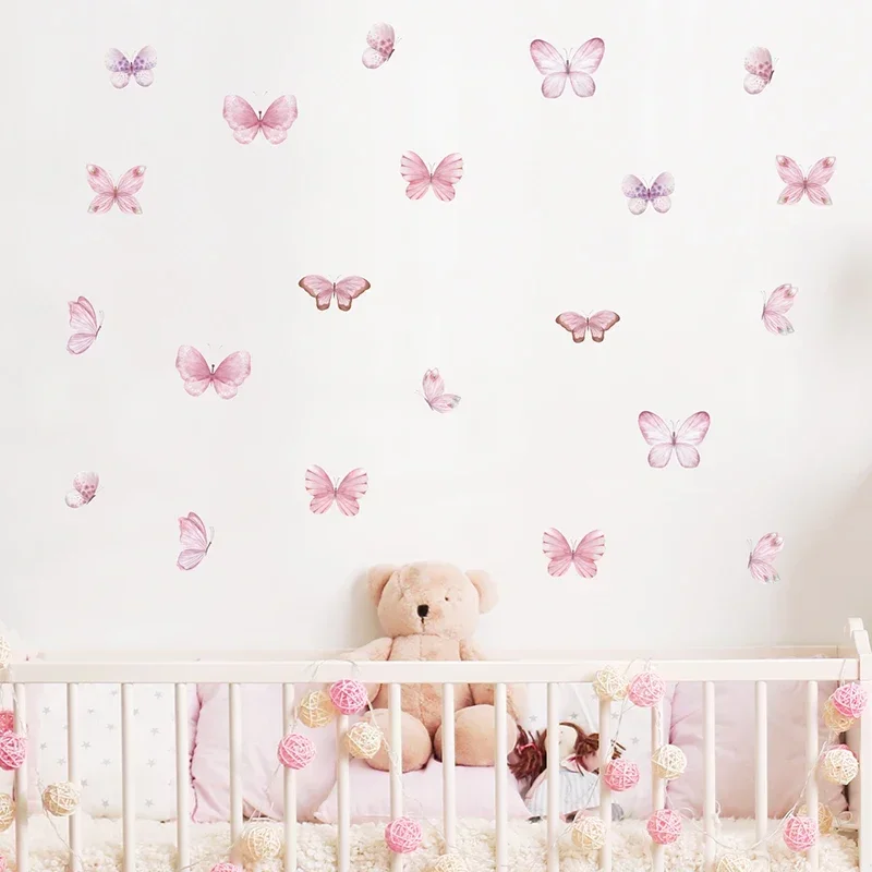 17 шт. акварельные розовые лет – обзор и цена Baby Nursery Water