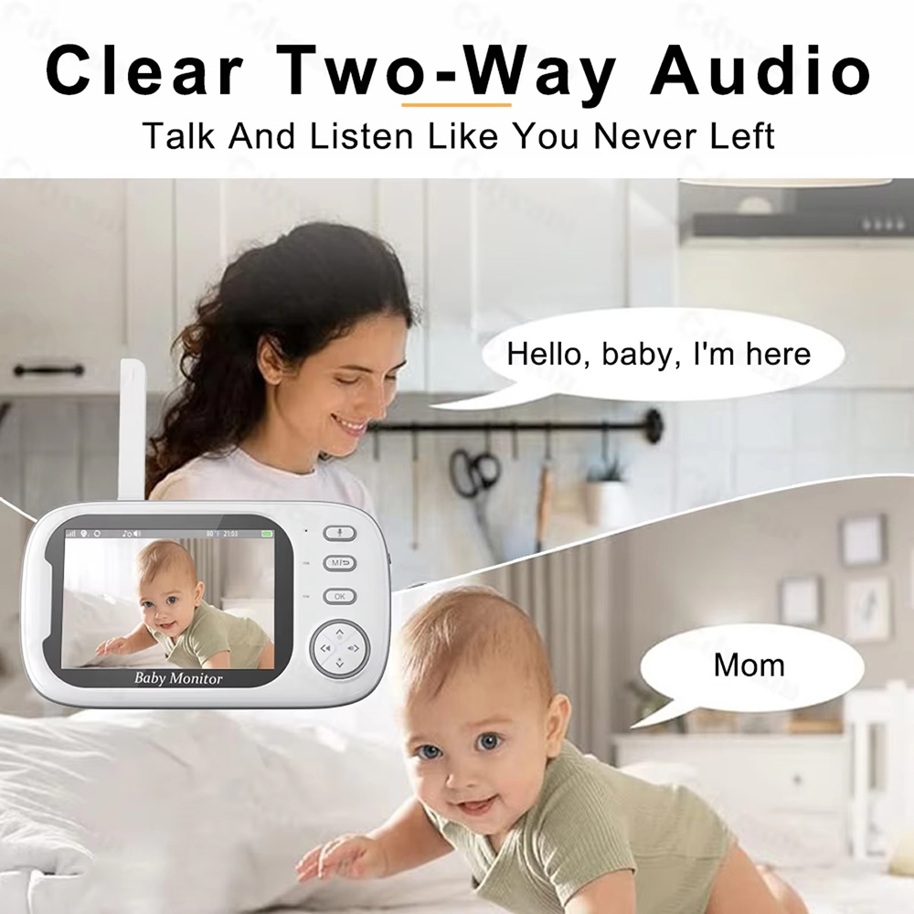 Видеоняня 3,5 дюйма с камерой  – обзор и цена Wearable Baby Monitor