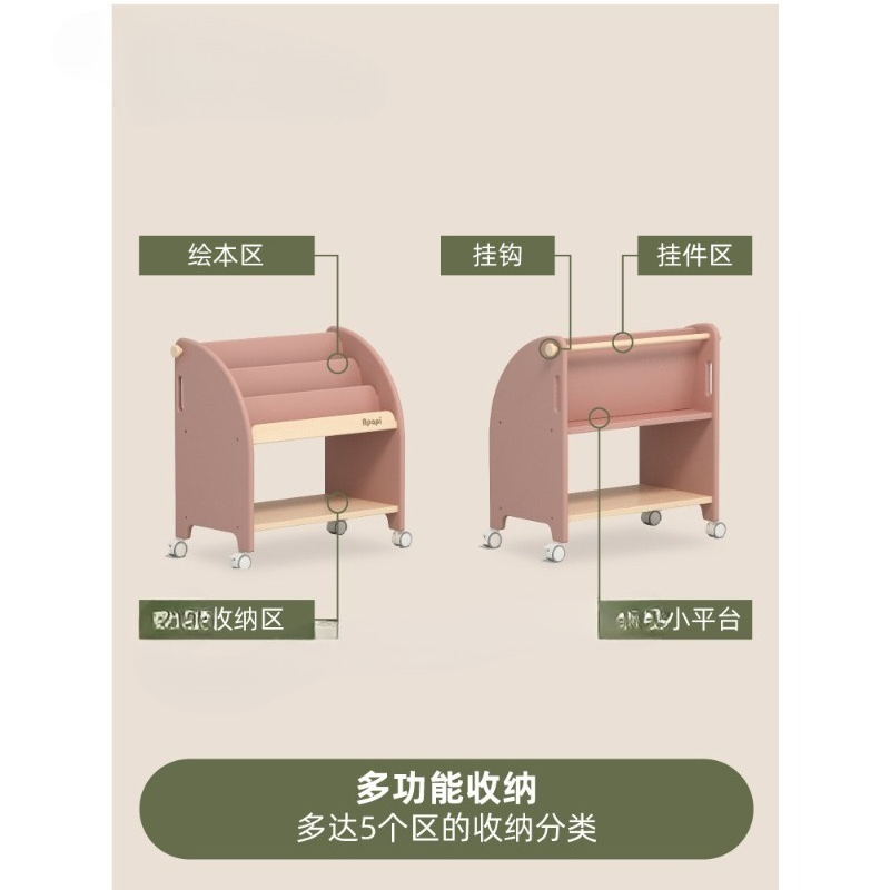 Книжный шкаф из массива дерева – обзор и цена Baby Bookshelf Small