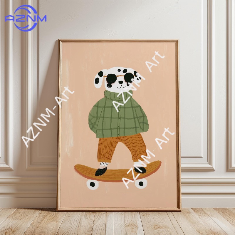 1 шт. Забавный постер с животн – обзор и цена Baby Nursery Prints