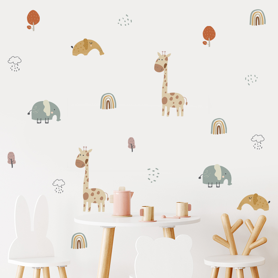 Наклейка на стену с изображени – обзор и цена Baby Nursery Vinyl Wall Stickers