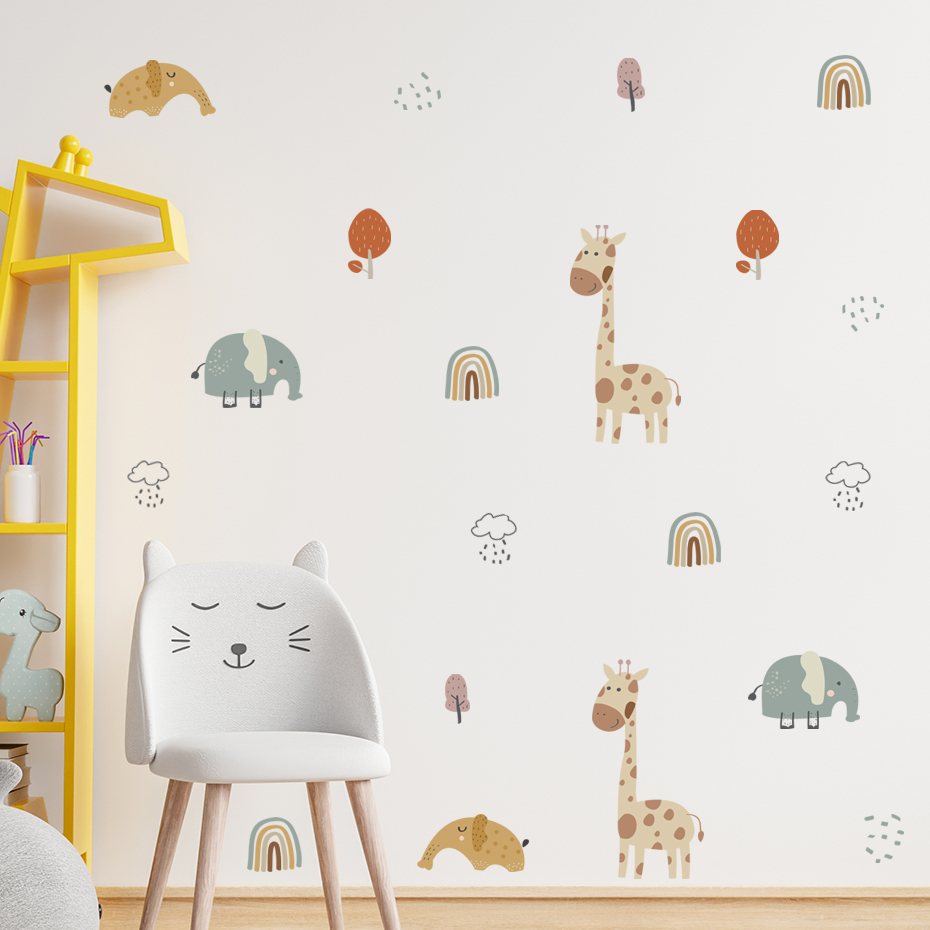 Наклейка на стену с изображени – обзор и цена Baby Nursery Vinyl Wall Stickers