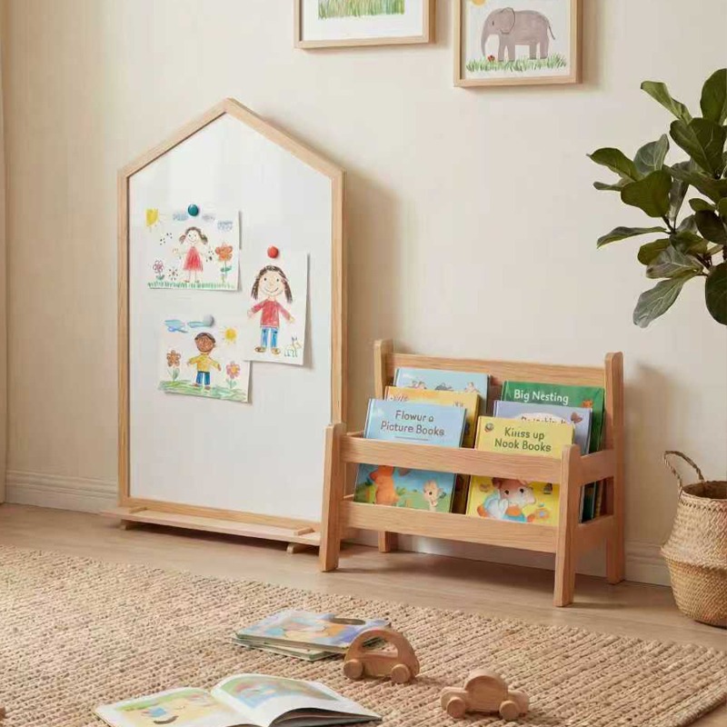 Детская книжная полка от пола  – обзор и цена Baby Bookshelf Small