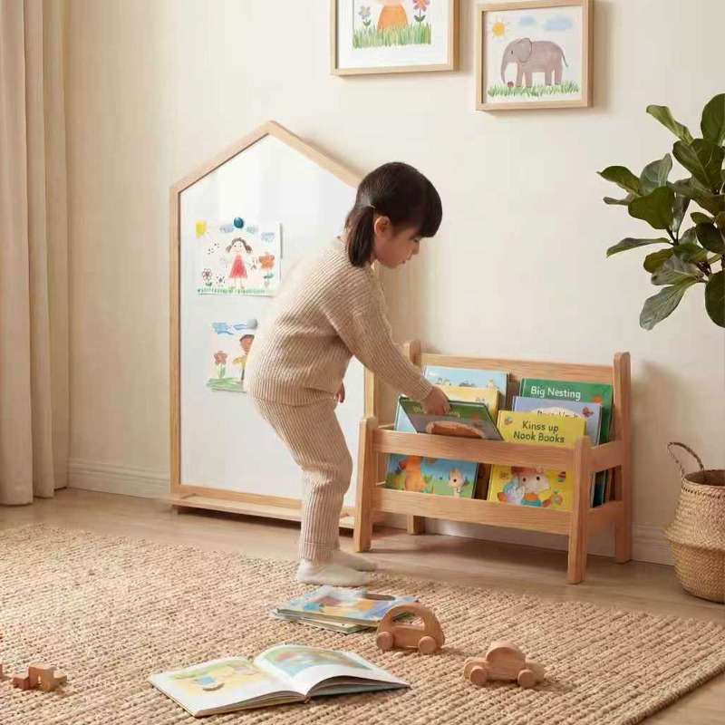 Детская книжная полка от пола  – обзор и цена Baby Bookshelf Small