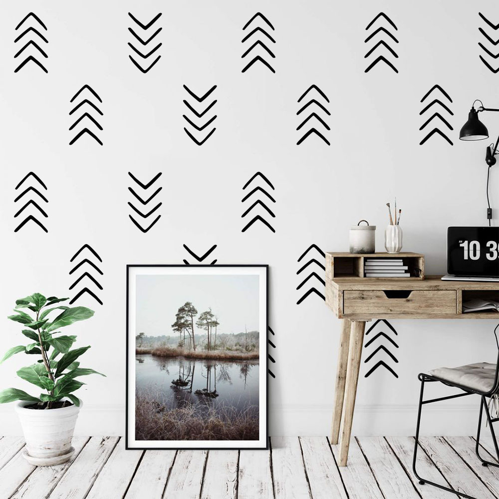 28 шт., геометрическая уникаль – обзор и цена Baby Nursery Vinyl Wall Stickers
