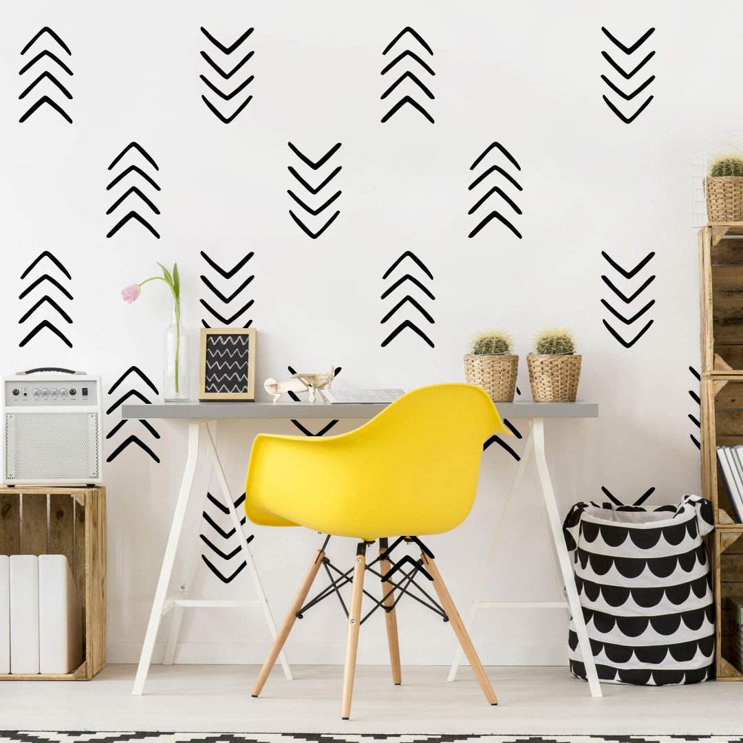 28 шт., геометрическая уникаль – обзор и цена Baby Nursery Vinyl Wall Stickers