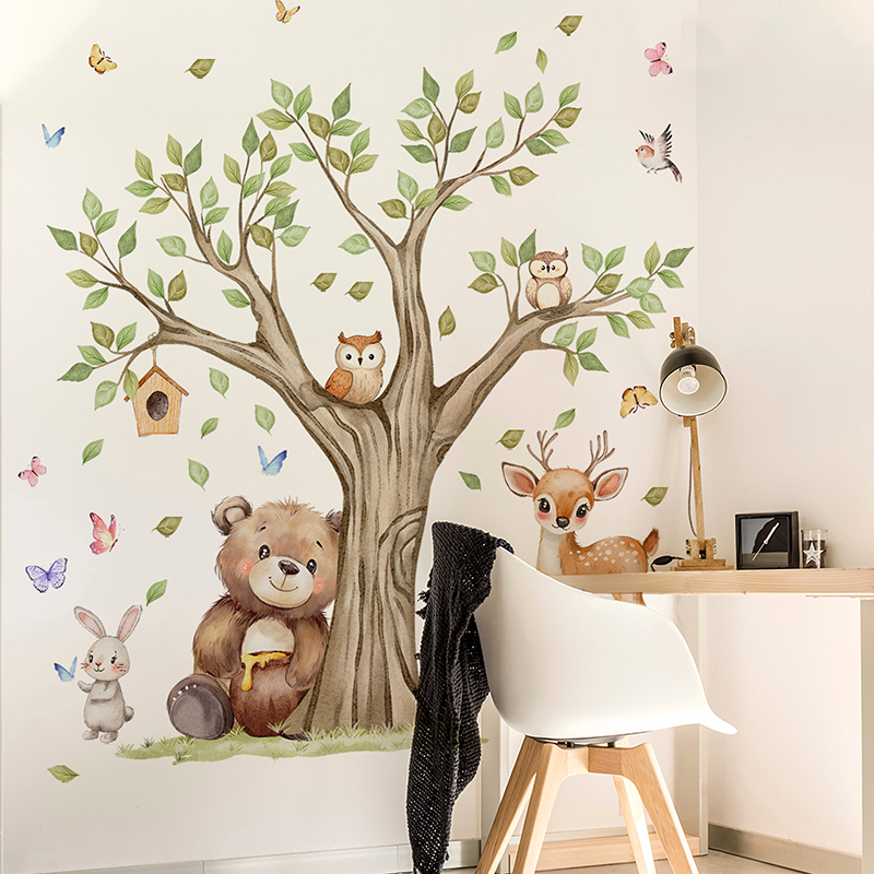 Наклейка на стену с изображени – обзор и цена Baby Nursery Vinyl Wall Stickers