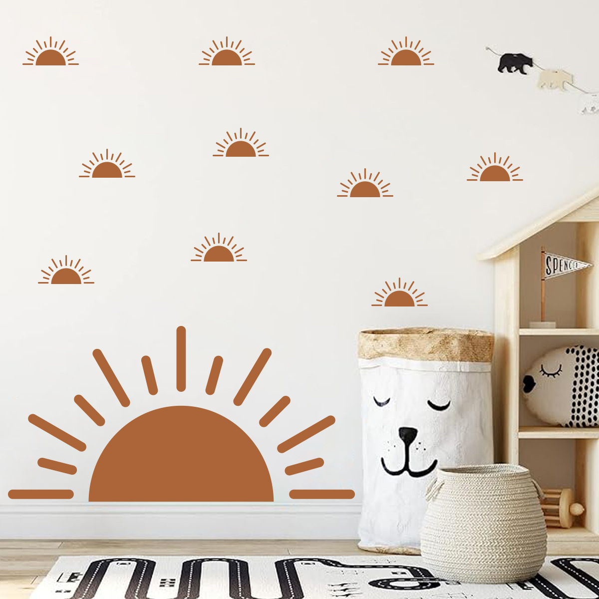Наклейка на стену в стиле бохо – обзор и цена Baby Nursery Vinyl Wall Stickers